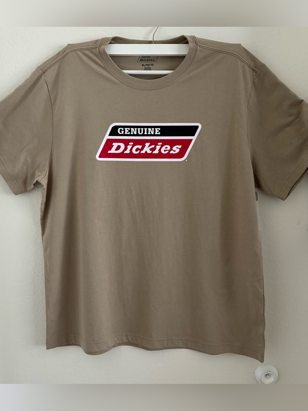 Dickies Genuine Tee - Tan- Men’s XL - New With Tags